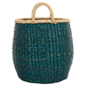 Safavieh Estra Woven Basket With Handles - Elegant Storage Solution For Laundry, Toys, And Home Décor STG1815A