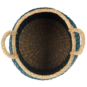 Safavieh Estra Woven Basket With Handles - Elegant Storage Solution For Laundry, Toys, And Home Décor STG1815A