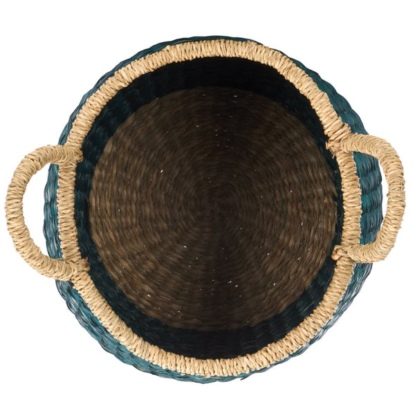 Safavieh Estra Woven Basket With Handles - Elegant Storage Solution For Laundry, Toys, And Home Décor STG1815A