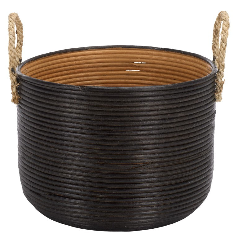 Safavieh Renley Natural Rattan Square Basket Set of Three for Stylish Home Organization STG1816A