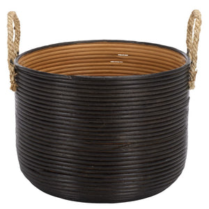 Safavieh Renley Natural Rattan Square Basket Set of Three for Stylish Home Organization STG1816A