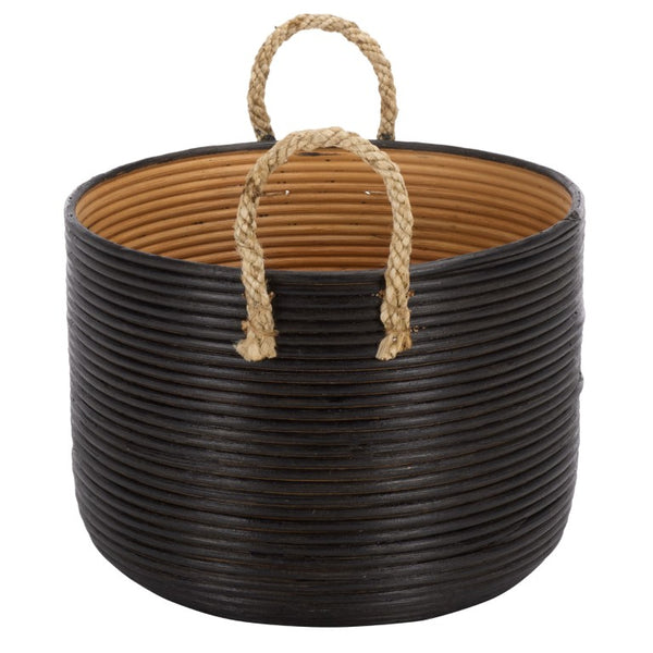 Safavieh Renley Natural Rattan Square Basket Set of Three for Stylish Home Organization STG1816A