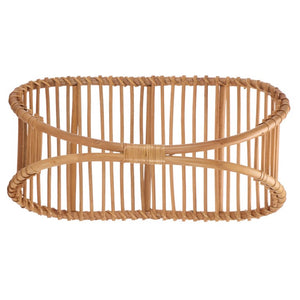 Safavieh Freyley Handcrafted Rattan Storage Baskets Set of 2 Nesting Boho Organizers STG1819A