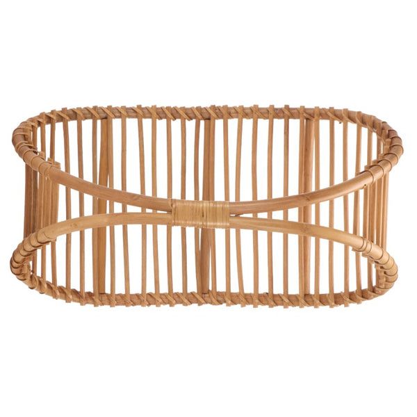 Safavieh Freyley Handcrafted Rattan Storage Baskets Set of 2 Nesting Boho Organizers STG1819A