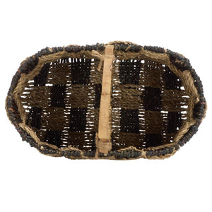 Safavieh Reiser Handwoven Seagrass Square Basket Organic Storage for Shelves and Entryway Decor STG1821A