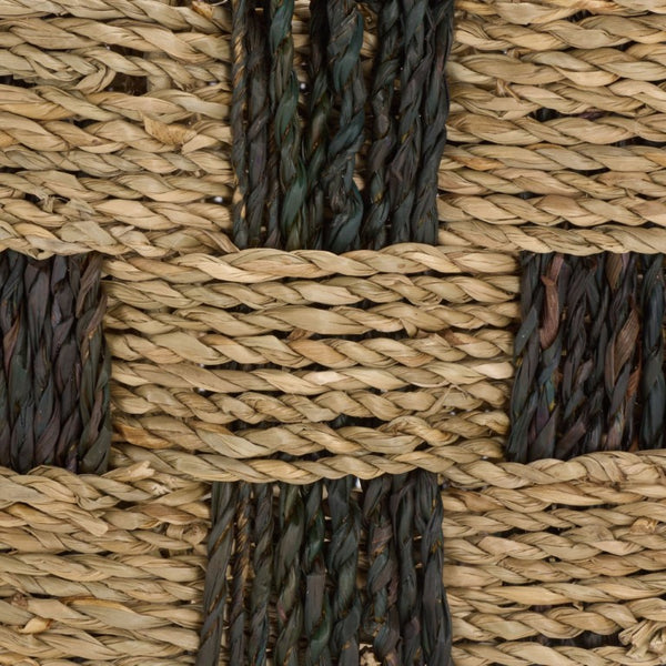 Safavieh Reiser Handwoven Seagrass Square Basket Organic Storage for Shelves and Entryway Decor STG1821A