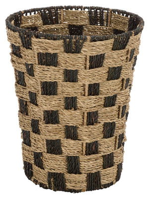 Safavieh Jarinda Seagrass Woven Square Storage Basket with Two Tone Organic Texture for Any Room STG1824A