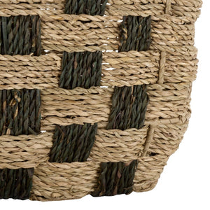 Safavieh Fillip Handwoven Seagrass Storage Baskets Set of 3 Graduated Sizes for Organized Living STG1826A-SET3