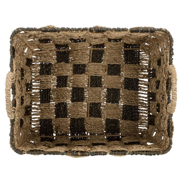 Safavieh Fillip Handwoven Seagrass Storage Baskets Set of 3 Graduated Sizes for Organized Living STG1826A-SET3