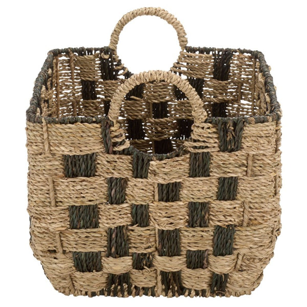 Safavieh Fillip Handwoven Seagrass Storage Baskets Set of 3 Graduated Sizes for Organized Living STG1826A-SET3