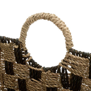Safavieh Fillip Handwoven Seagrass Storage Baskets Set of 3 Graduated Sizes for Organized Living STG1826A-SET3
