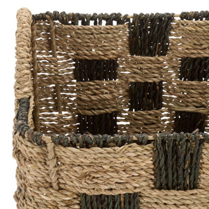 Safavieh Fillip Handwoven Seagrass Storage Baskets Set of 3 Graduated Sizes for Organized Living STG1826A-SET3