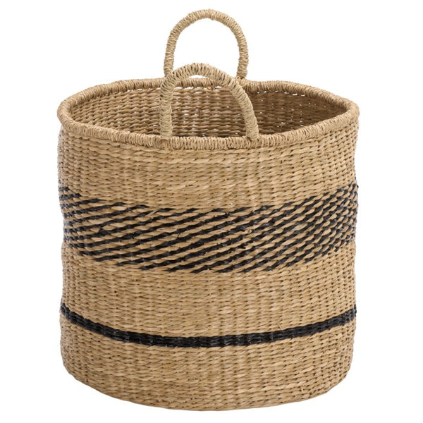 Safavieh Beris Seagrass Woven Nesting Basket Trio Handcrafted Square Storage for Any Room STG1827A-SET3