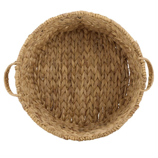 Safavieh Pitof Square Natural Fiber Storage Baskets Set of 3 with Black Trim for Any Room STG1828A-SET3