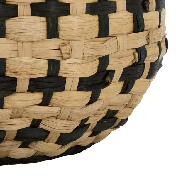 Safavieh Richy Handwoven Water Hyacinth Square Storage Baskets Bohemian Organizers Set of Two STG1829A-SET2
