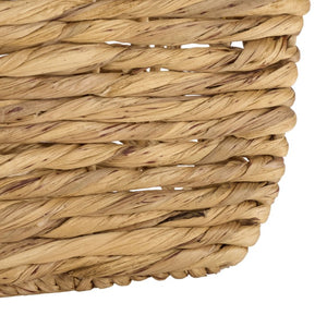 Safavieh Dirk Water Hyacinth Woven Basket Set of Three Nested Organizers for Farmhouse Decor STG1830A-SET3