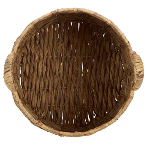 Safavieh Bucky Water Hyacinth Woven Storage Baskets Handcrafted Organic Texture Set of Two STG1832A-SET2