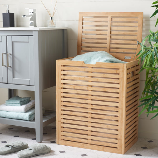 Safavieh Jacy Laundry Basket Natural / Beige STG1901A