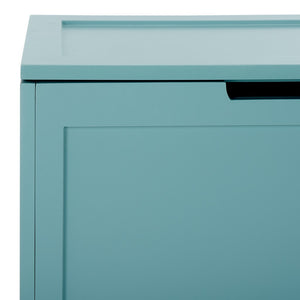 Haina Laundry Basket - Stylish Blue Organizer for Bedroom & Bath, Elegant Storage Solution for Clutter