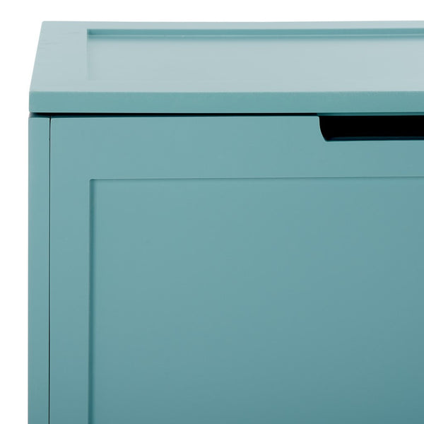 Haina Laundry Basket - Stylish Blue Organizer for Bedroom & Bath, Elegant Storage Solution for Clutter