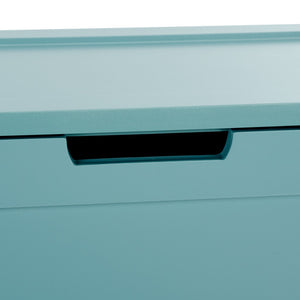 Haina Laundry Basket - Stylish Blue Organizer for Bedroom & Bath, Elegant Storage Solution for Clutter