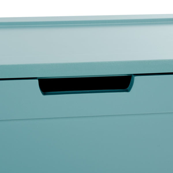 Haina Laundry Basket - Stylish Blue Organizer for Bedroom & Bath, Elegant Storage Solution for Clutter