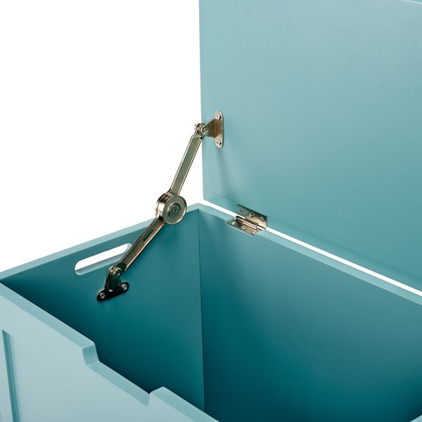 Haina Laundry Basket - Stylish Blue Organizer for Bedroom & Bath, Elegant Storage Solution for Clutter