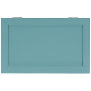 Haina Laundry Basket - Stylish Blue Organizer for Bedroom & Bath, Elegant Storage Solution for Clutter