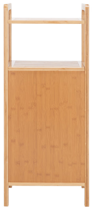 Safavieh Hallow Laundry Basket With Shelves Natural / Beige STG1903A