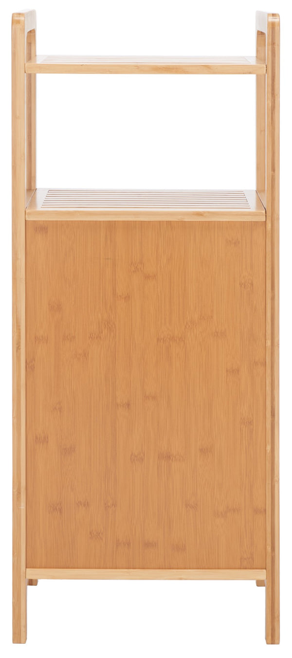 Safavieh Hallow Laundry Basket With Shelves Natural / Beige STG1903A