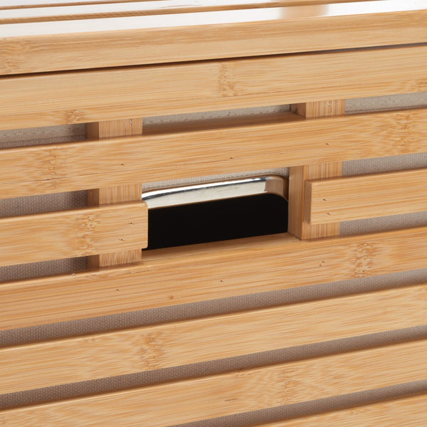 Safavieh Hallow Laundry Basket With Shelves Natural / Beige STG1903A