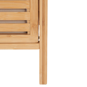 Safavieh Hallow Laundry Basket With Shelves Natural / Beige STG1903A