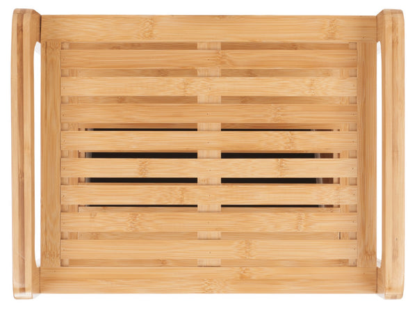 Safavieh Hallow Laundry Basket With Shelves Natural / Beige STG1903A