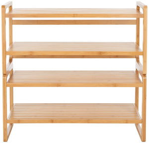 Safavieh Vallis Shoe Rack Natural STG1905A