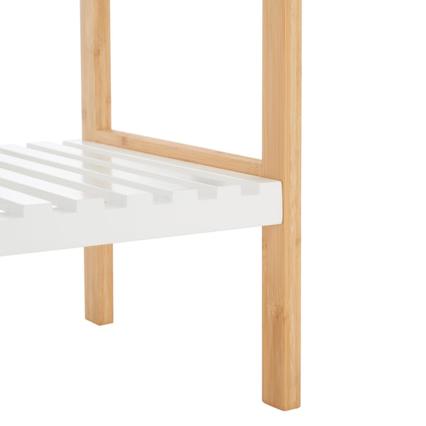 Safavieh Paxter 3-Tier Bamboo Shelf – Stylish Storage Solution For Small Spaces, Perfect For Bathroom & Laundry STG1908A