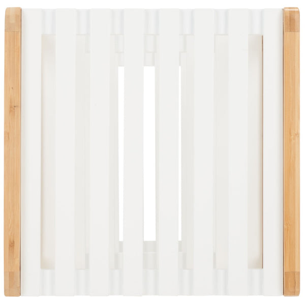 Safavieh Paxter 3-Tier Bamboo Shelf – Stylish Storage Solution For Small Spaces, Perfect For Bathroom & Laundry STG1908A