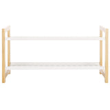 Safavieh Wylie Shoe Rack White / Natural STG1909A