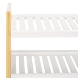 Safavieh Wylie Shoe Rack White / Natural STG1909A