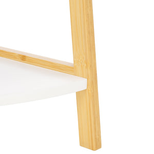 Safavieh Rainier Elegant 4-Tier Corner Shelf - Space-Saving Bamboo Design For Stylish Home Décor & Storage STG1910A