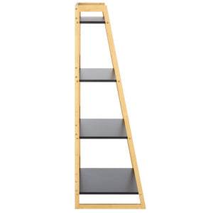 Safavieh Barteau 4 Tier Shelf Natural Bamboo / Black STG1912A