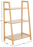 Safavieh Alucard 3 Tier Shelf Natural Bamboo STG1916A