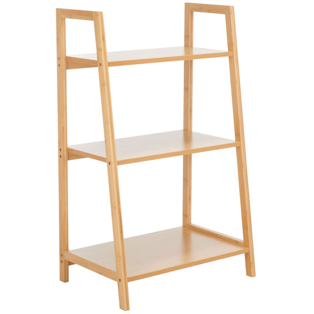 Safavieh Alucard 3-Tier Shelf - Minimalist Bamboo Storage Solution For Modern Home Décor & Organization STG1916A