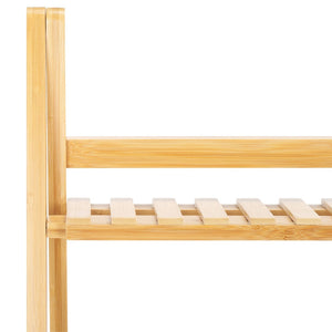 Safavieh Faisal 4 Tier Ladder Shelf Natural Bamboo STG1917A