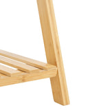 Safavieh Faisal 4 Tier Ladder Shelf Natural Bamboo STG1917A