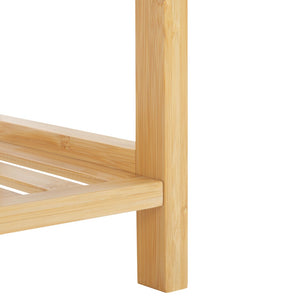 Safavieh Frigga 5-Tier Bamboo Shelf - Elegant Vertical Storage Solution For Modern & Rustic Interiors STG1918A