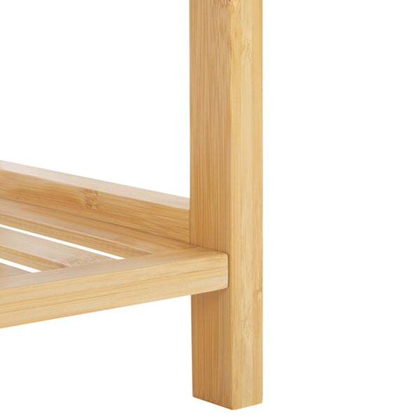 Safavieh Frigga 5-Tier Bamboo Shelf - Elegant Vertical Storage Solution For Modern & Rustic Interiors STG1918A