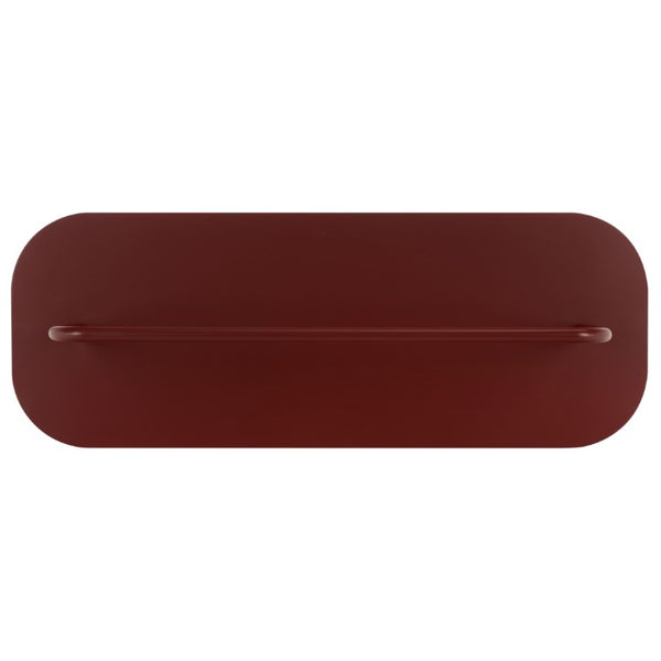 Safavieh Jordan 3 Tier Metal Shoe Rack Matte Powder Coated Organizer for Entryway or Closet Brick Red STG2500C