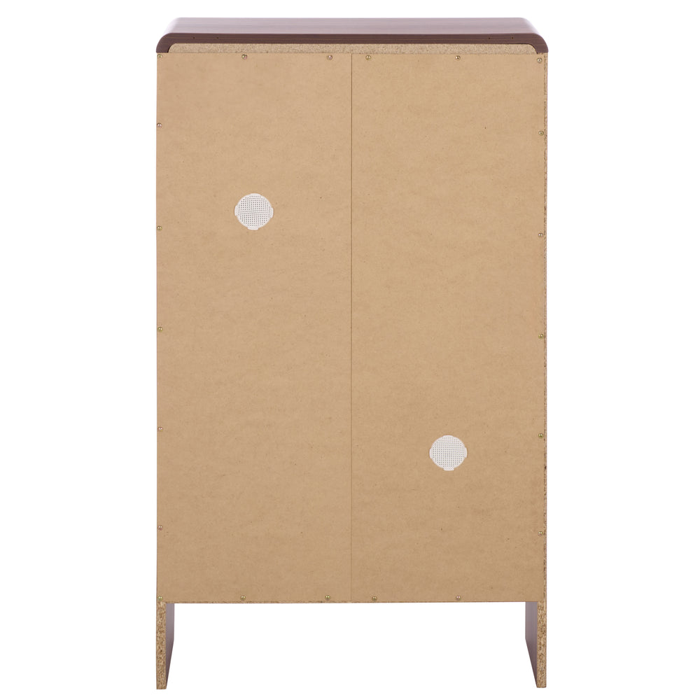 Safavieh Willam Shoe Rack - Elevate Your Storage With Chic Walnut Design For A Stylish, Organized Space Walnut Pb & Mdf Stg3100a