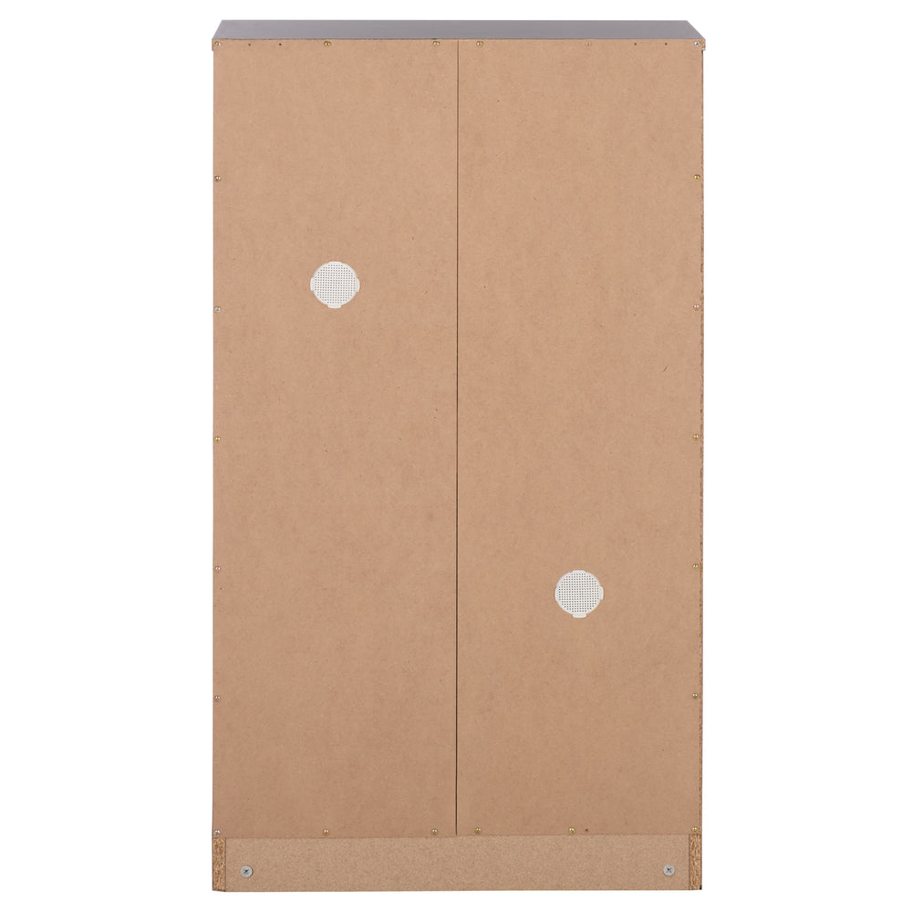 Safavieh Sohan Shoe Rack - Elegant Oak Storage Solution For Home Or Office, Stylish And Durable Design Black Pb & Mdf Stg3101b