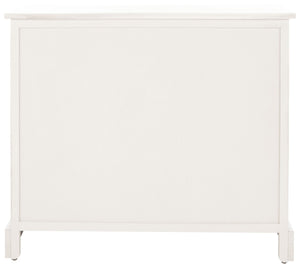 Safavieh Briar 6-Drawer Storage Chest - Farmhouse Style Organizer For Bedroom, Entryway & Closet Solutions Distressed White Frame / Greige Drawers STG5701A